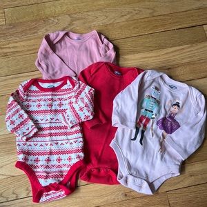 Old Navy 4-Pack Long Sleeve Bodysuit for Baby